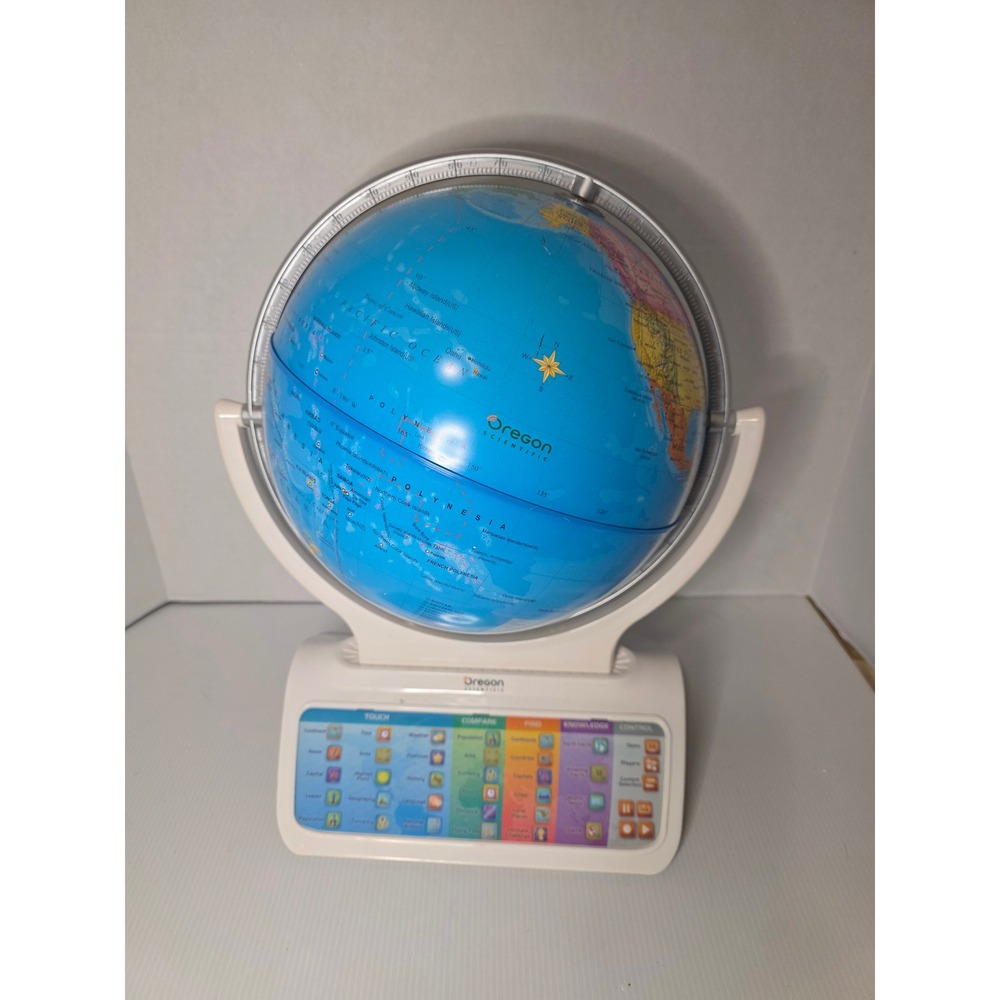 Oregon‎ Scientific Smart Globe Interactive Learning System No Pen